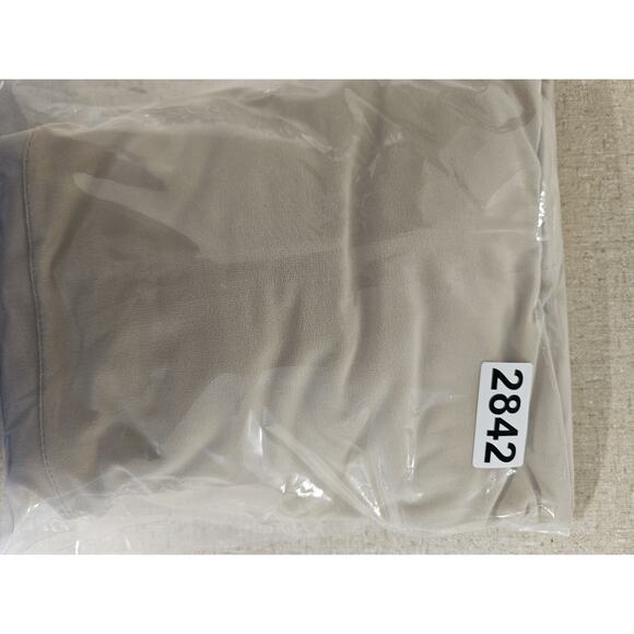 Susan Graver Women Flowy Liquid Knit Open Front Top Sz Sm Neutral Office Career - Picture 8 of 8